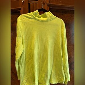 T by Talbots button neck top 2xl